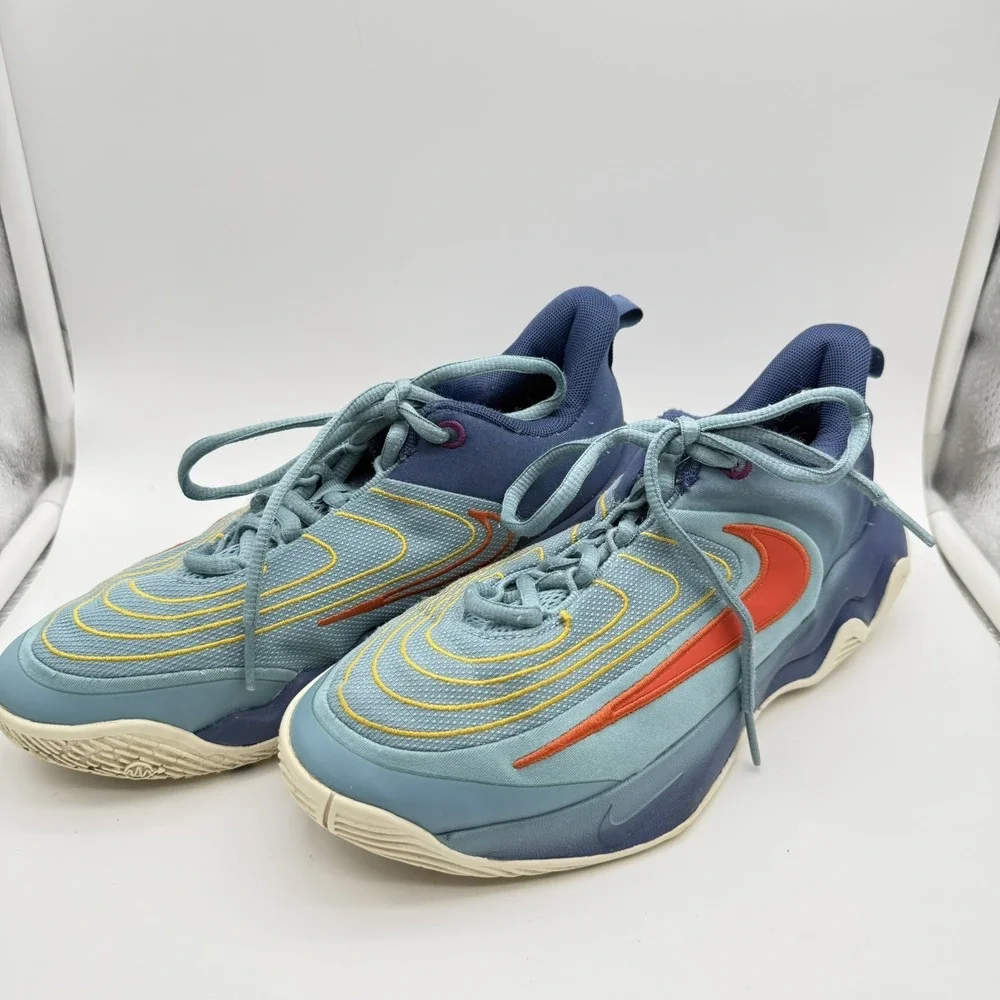 Nike Giannis Immortality GS Basketball Shoes Youth Size 5 Blue Orange DB6081-409